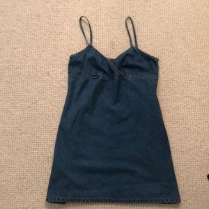 American eagle blue jean dress